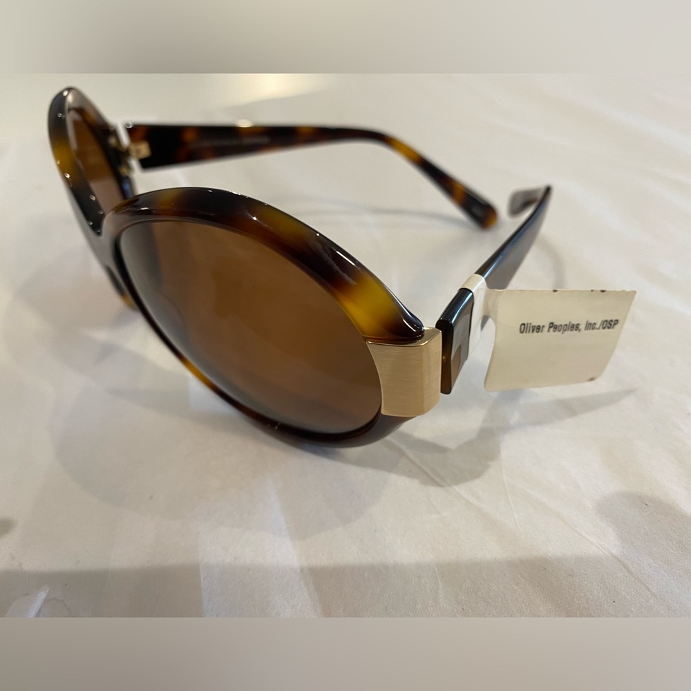 BNWT Oliver Peoples tortoiseshell sunglasses 🕶 - Picture 2 of 10